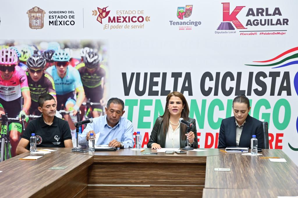 Presentan en el Congreso mexiquense Vuelta Ciclista, Tenancingo 2023