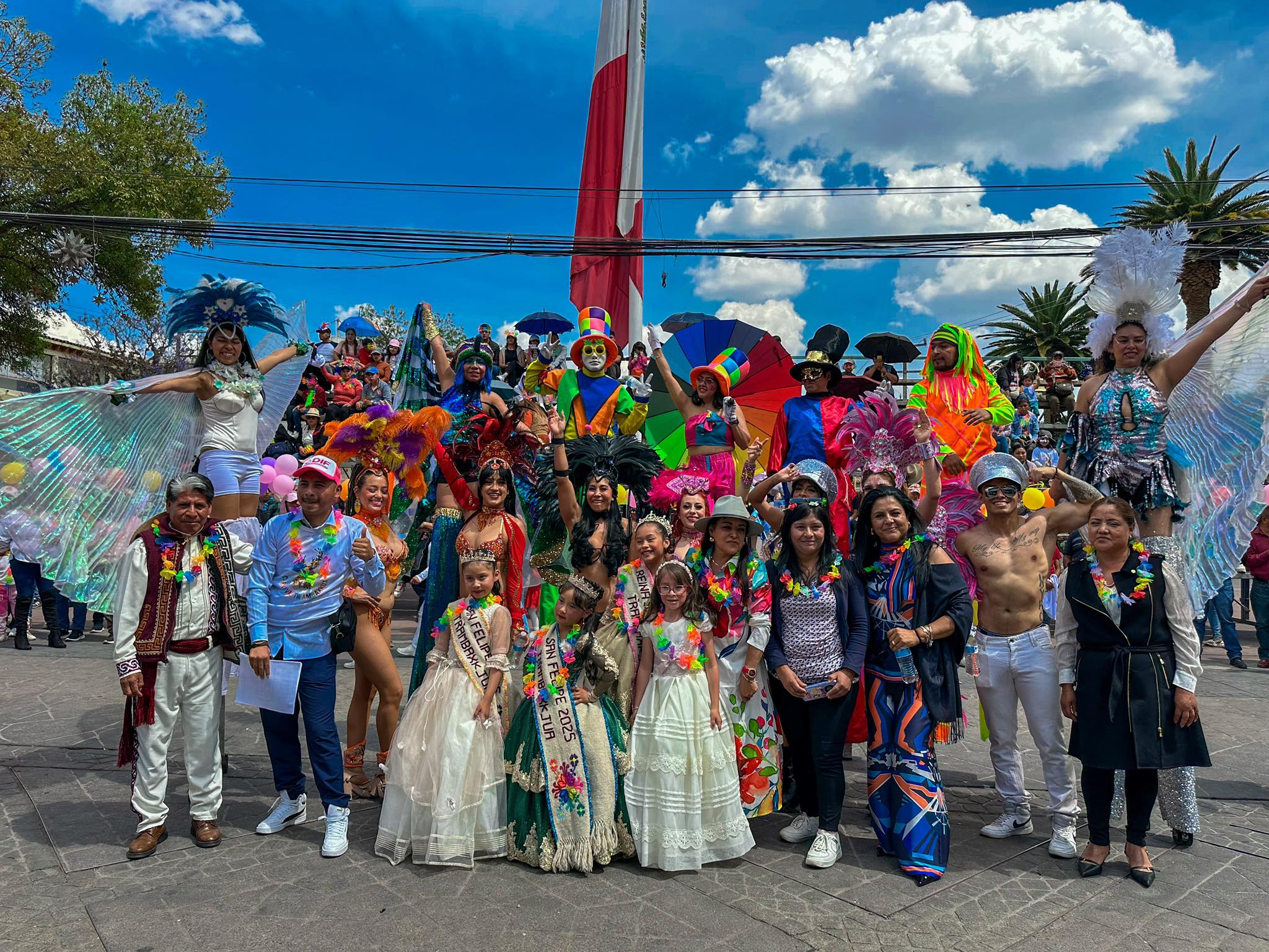 El Carnaval “Nu Tr’ambaxkua” ilumina San Felipe del Progreso con tradición y alegría