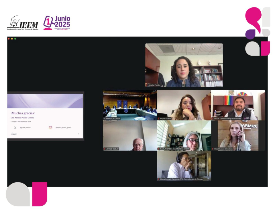 El IEEM invita al sector empresarial a fortalecer la democracia en el Proceso Electoral 2025