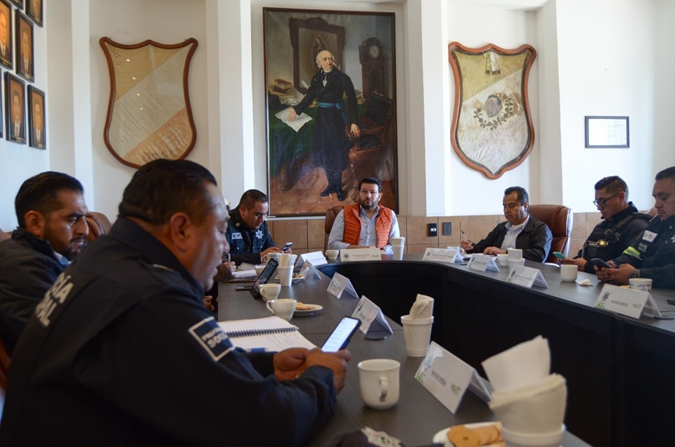 Coordinación regional de seguridad desde Almoloya de Juárez