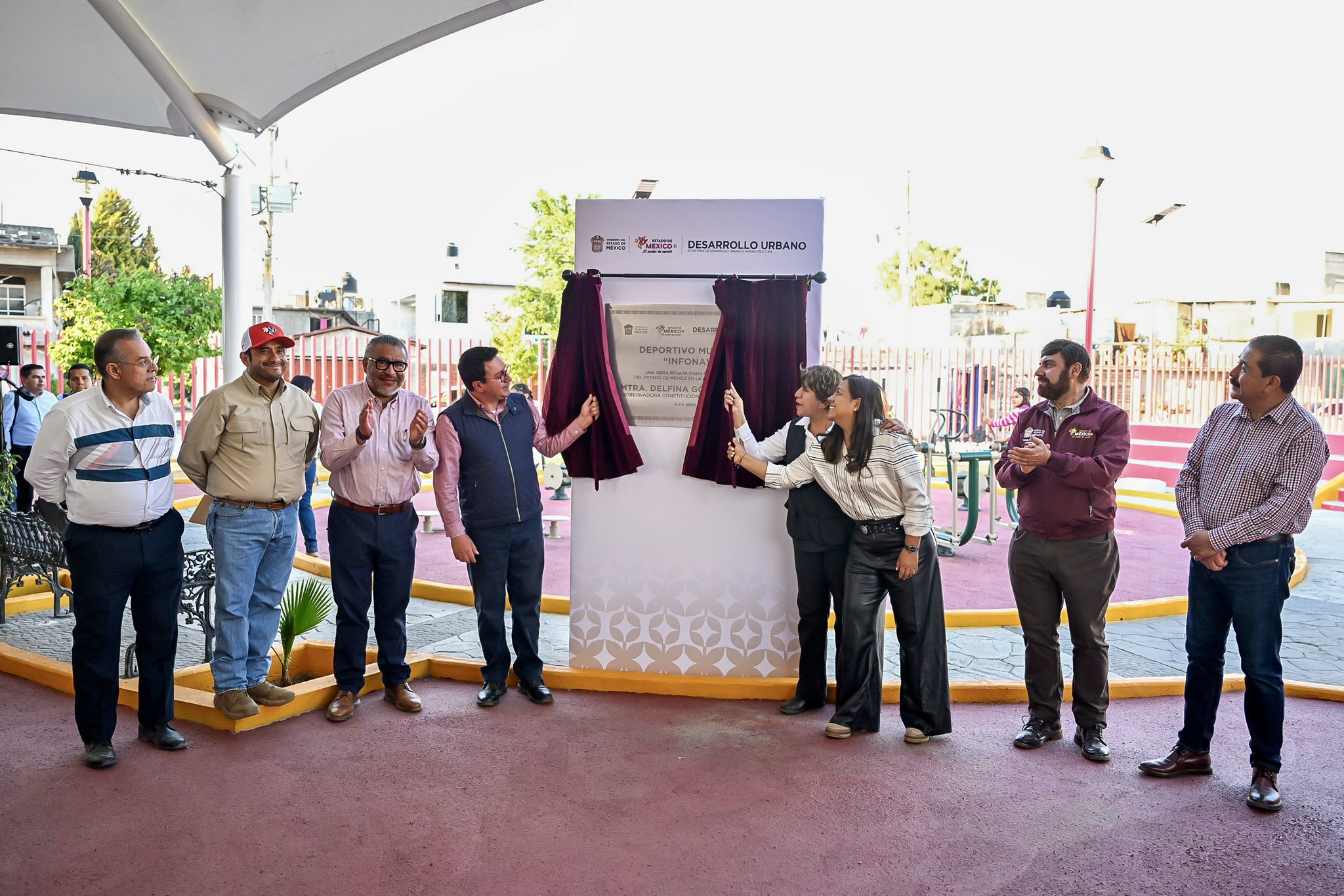 Entregan Rehabilitación del Deportivo Municipal “Infonavit” en Lerma