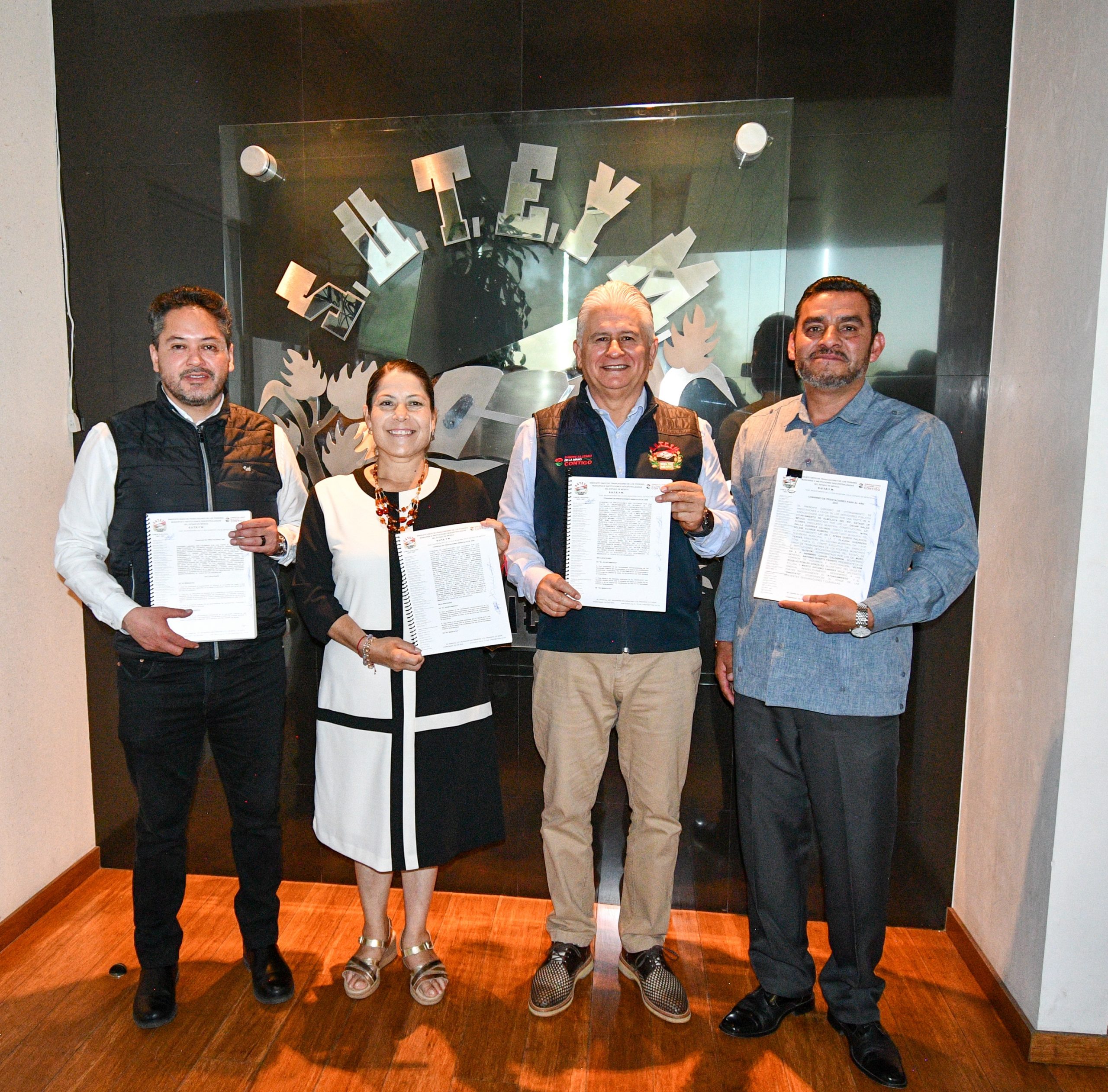 SUTEYM firma convenio con Acambay, Almoloya del Río y Calimaya