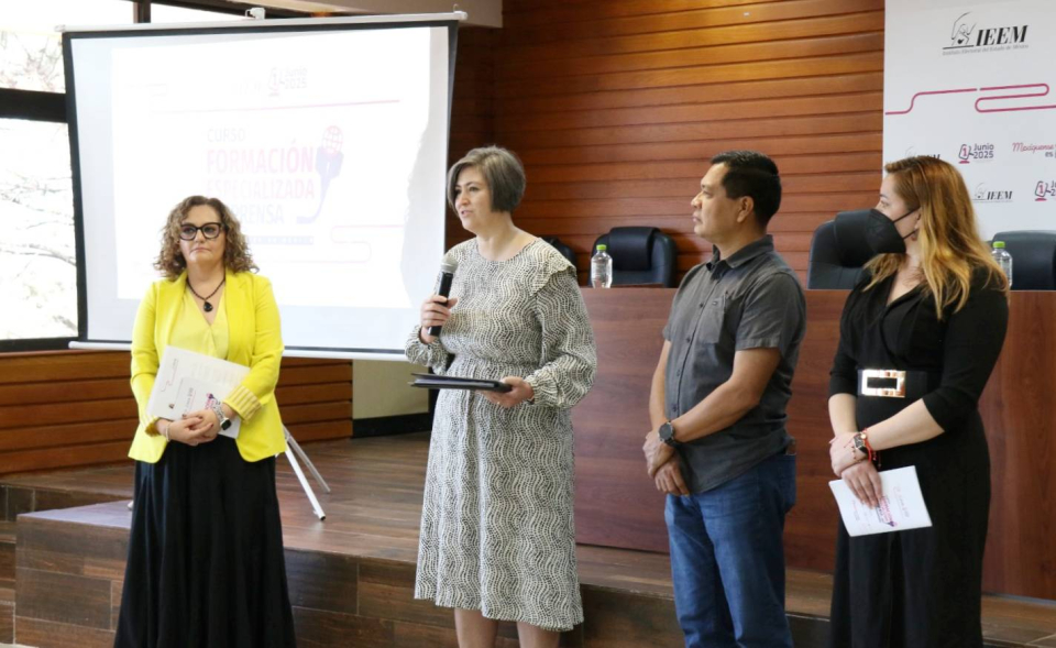 Capacitación del IEEM a periodistas rumbo al 1° de junio