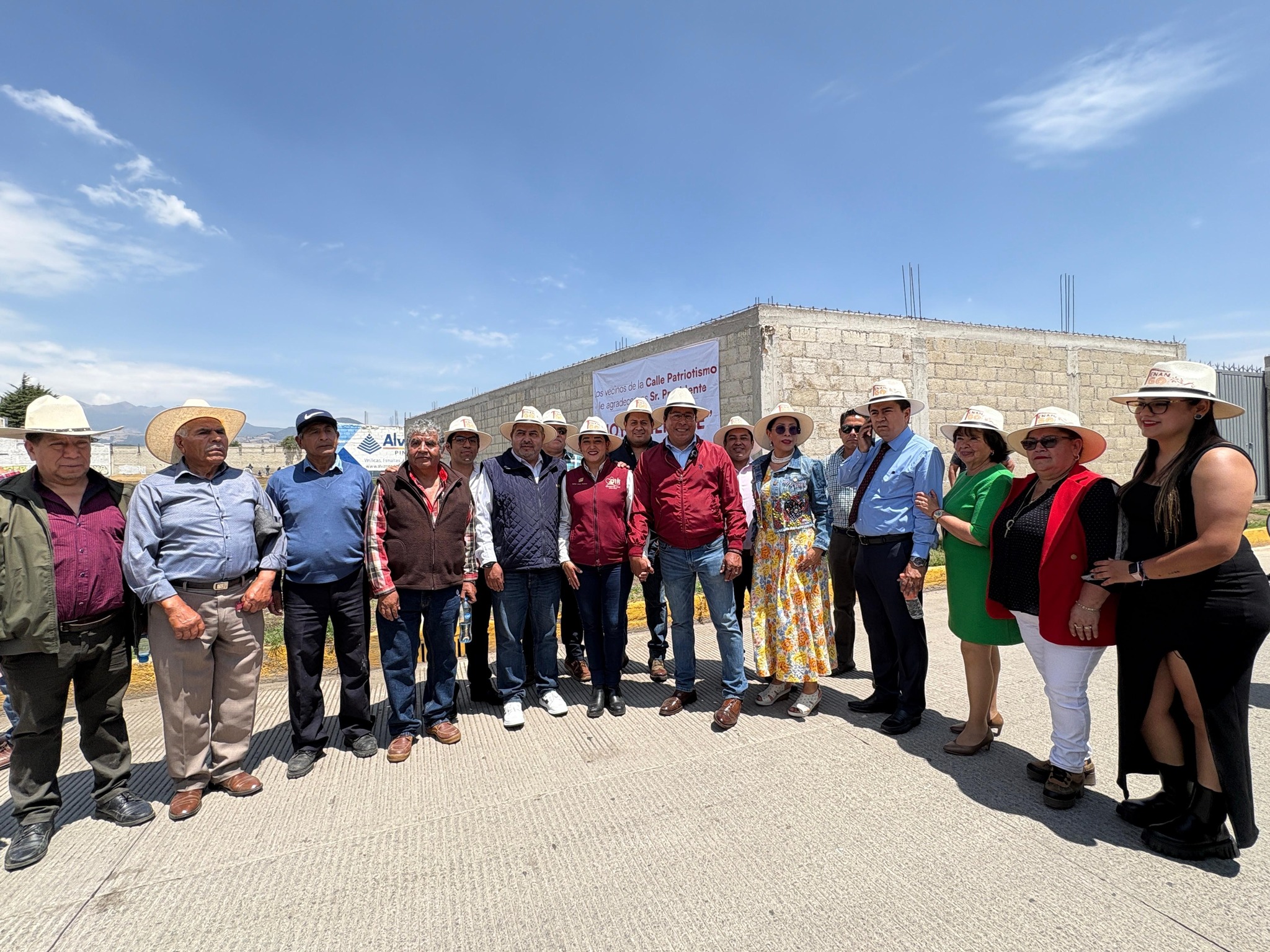 Inauguran nuevas vialidades en Tenango del Valle
