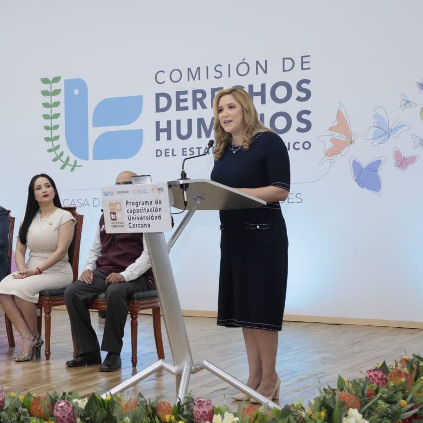 Alcaldesa de San Mateo Atenco aboga por capacitación policial en DDHH