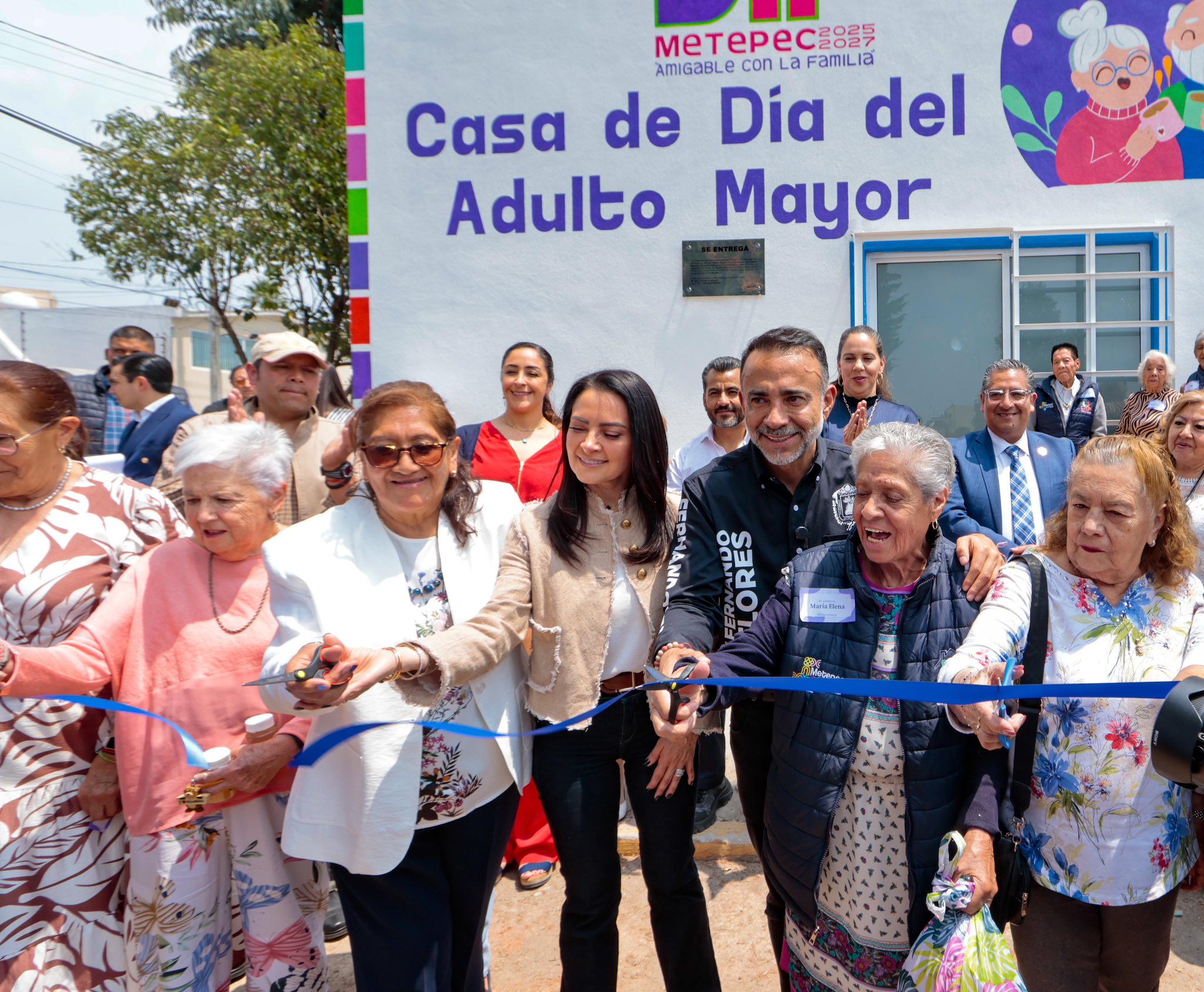 Inauguran Casa de Día del Adulto Mayor en Metepec