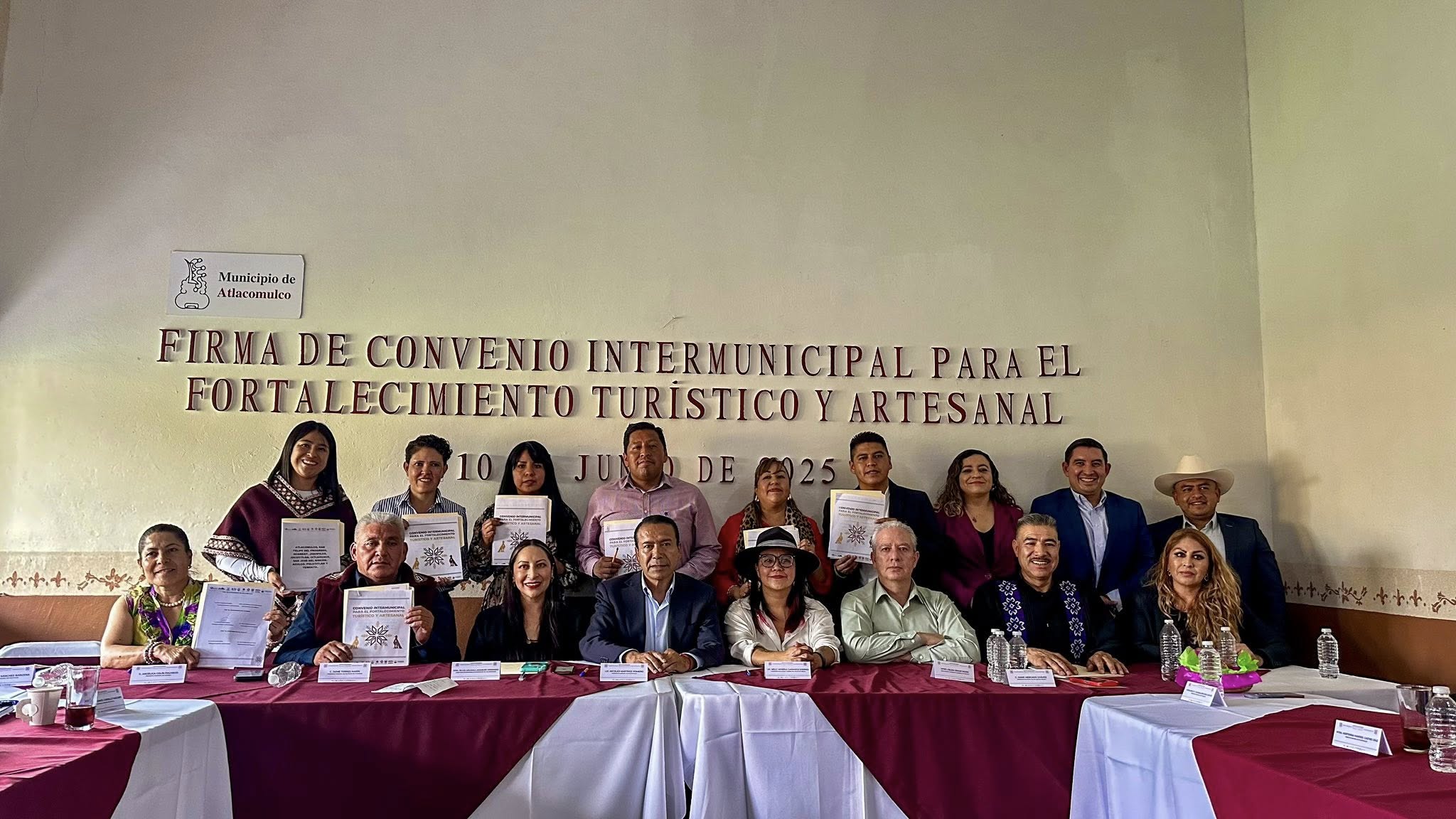 Alcaldes del norte del Estado de México firman Acuerdo Turístico