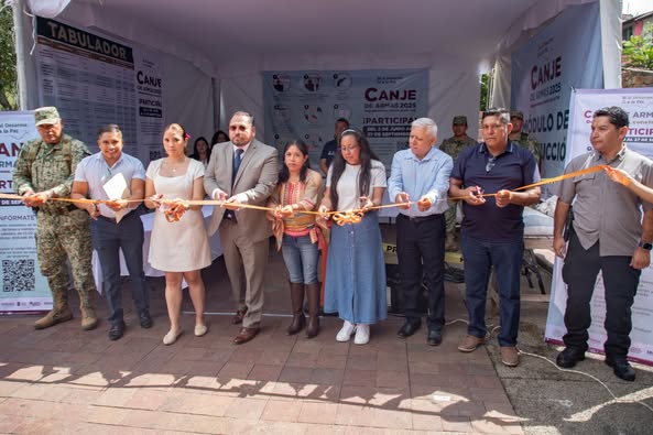 Inicia en Malinalco el Programa de Canje de Armas 2025