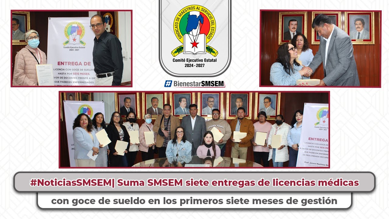 SMSEM entrega licencias médicas con goce de sueldo a docentes