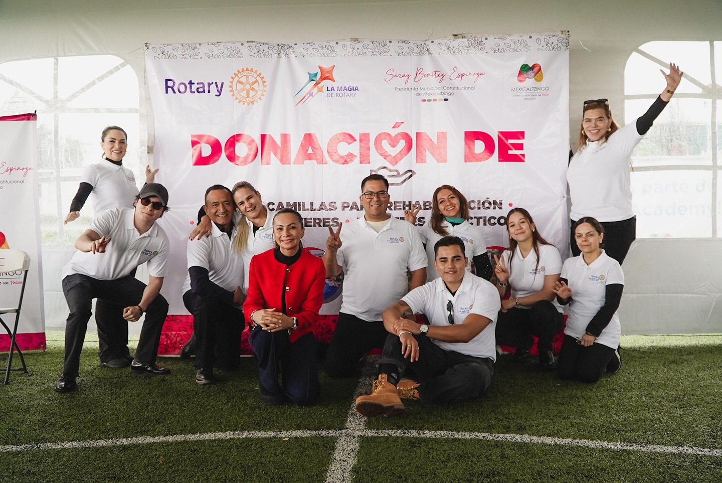 Entrega de donaciones en Mexicaltzingo fortalece el bienestar comunitario