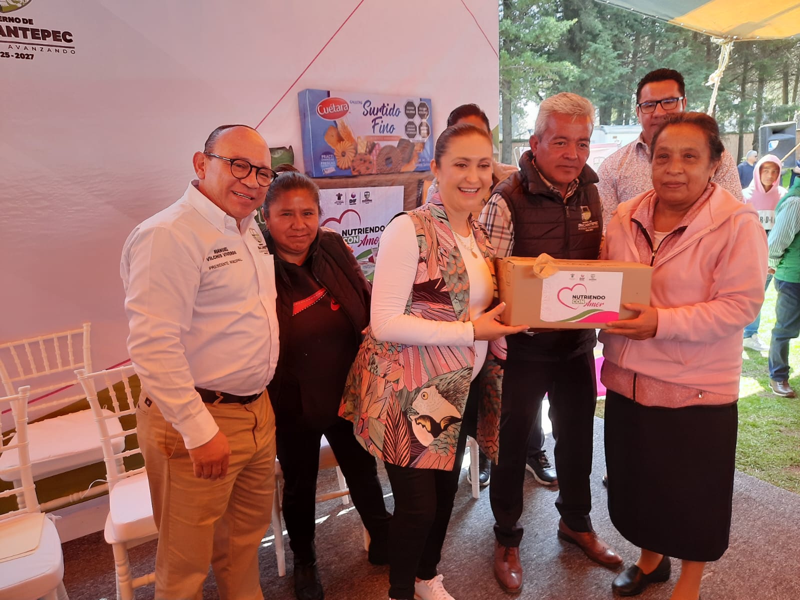 Inicia en Zinacantepec el Programa “Nutriendo con Amor”
