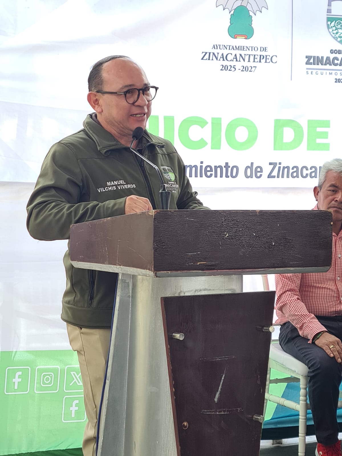 Inician obras de pavimentación en el El Calvario de Zinacantepec