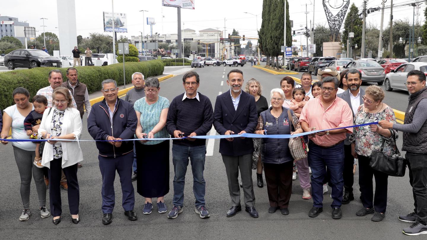 Reinauguran calle Guadalupe Victoria en Metepec
