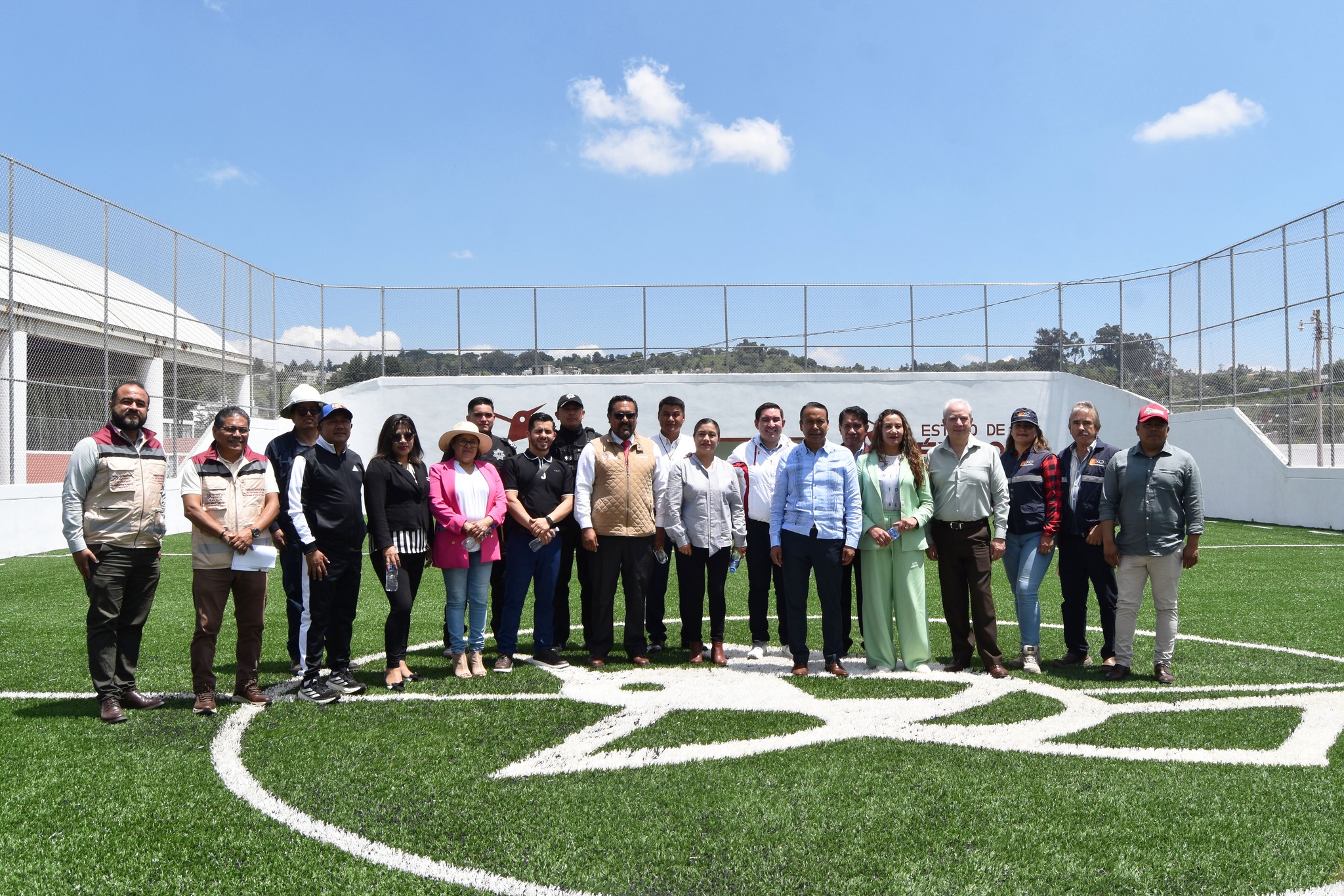 Reapertura de la Unidad Deportiva Las Fuentes en Atlacomulco