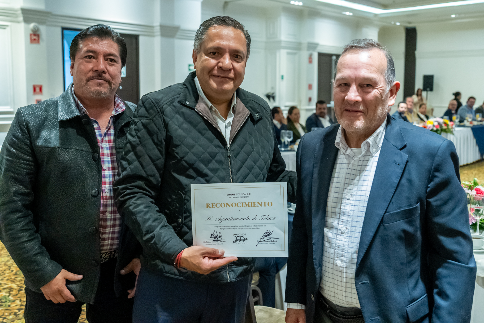 Alcalde Ricardo Moreno coordina esfuerzos con Somos Toluca