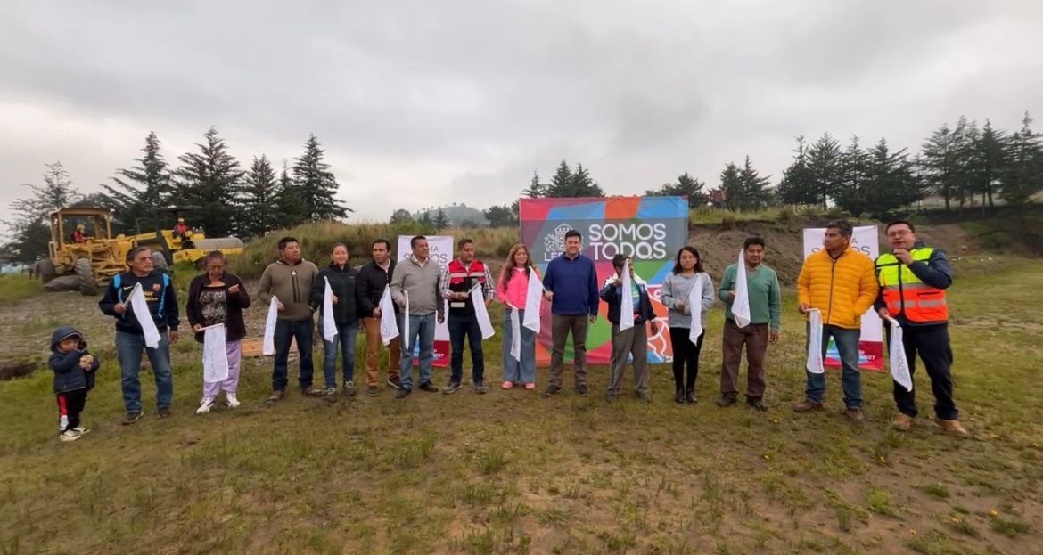 Inicia construcción de Centro Deportivo en Huitzizilapan, Lerma