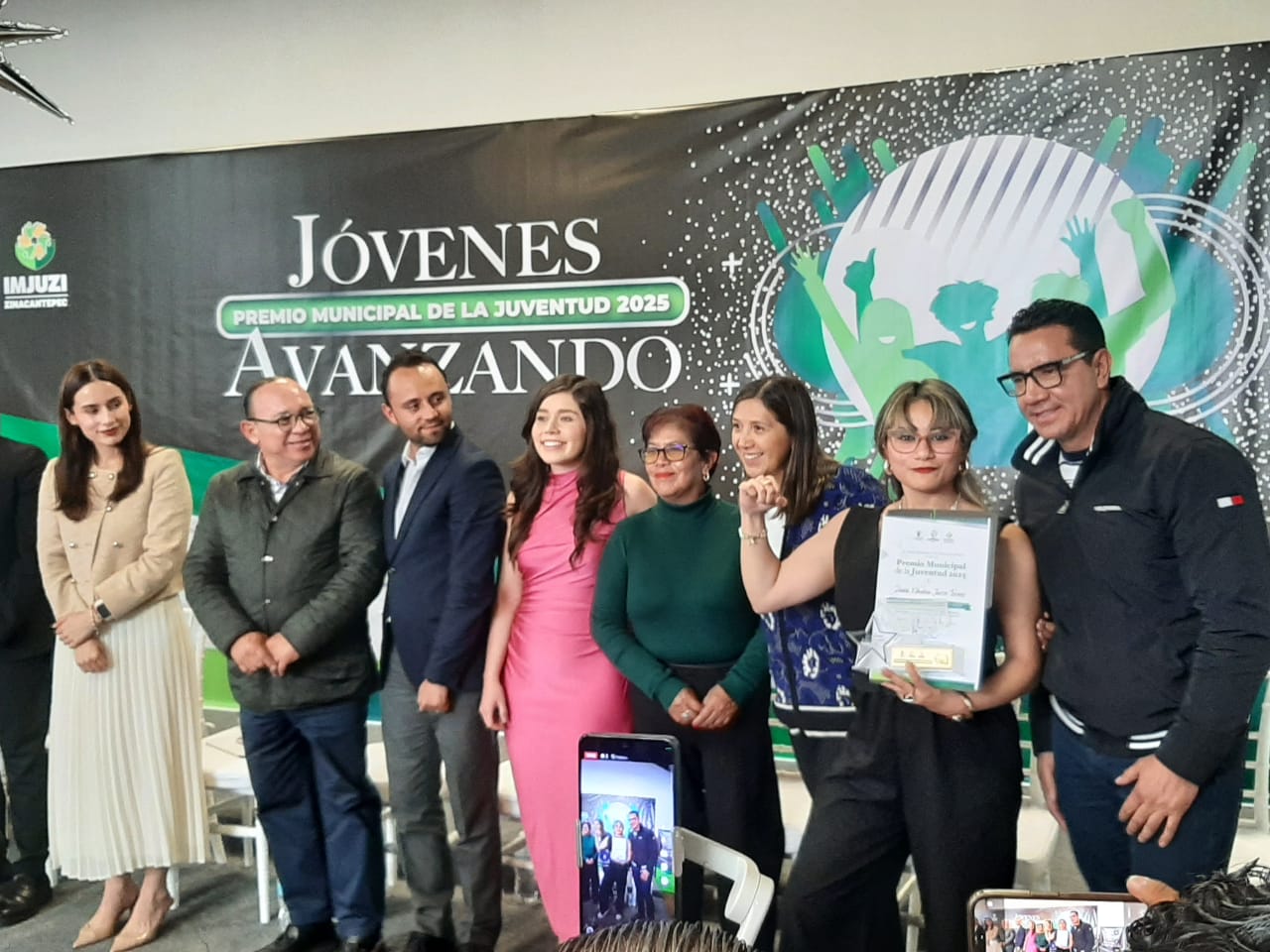 Premio ‘Jóvenes Avanzando 2025’ en Zinacantepec