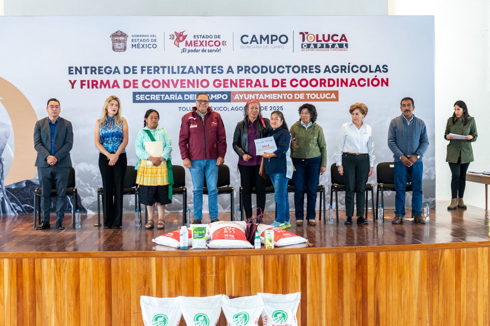 Toluca emprende acciones para fortalecer el campo