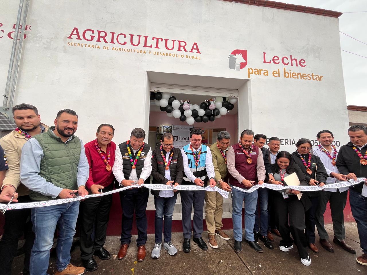 Inauguración de Tienda y Lecherías del Bienestar en Lerma