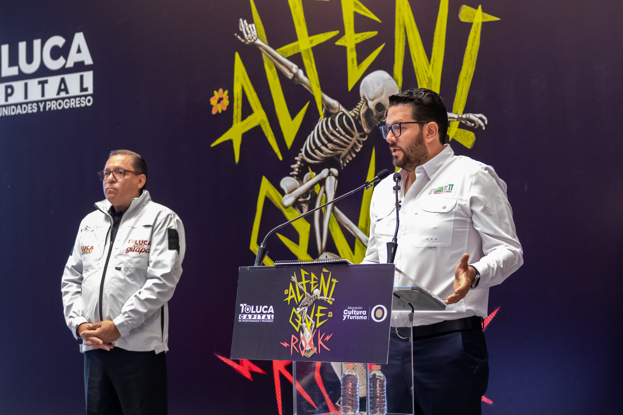 Toluca y Almoloya de Juárez firman convenio de infraestructura