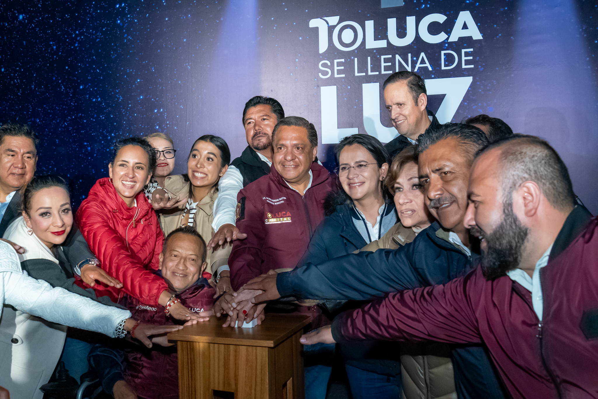 Toluca se llena de luz en la delegación Independencia
