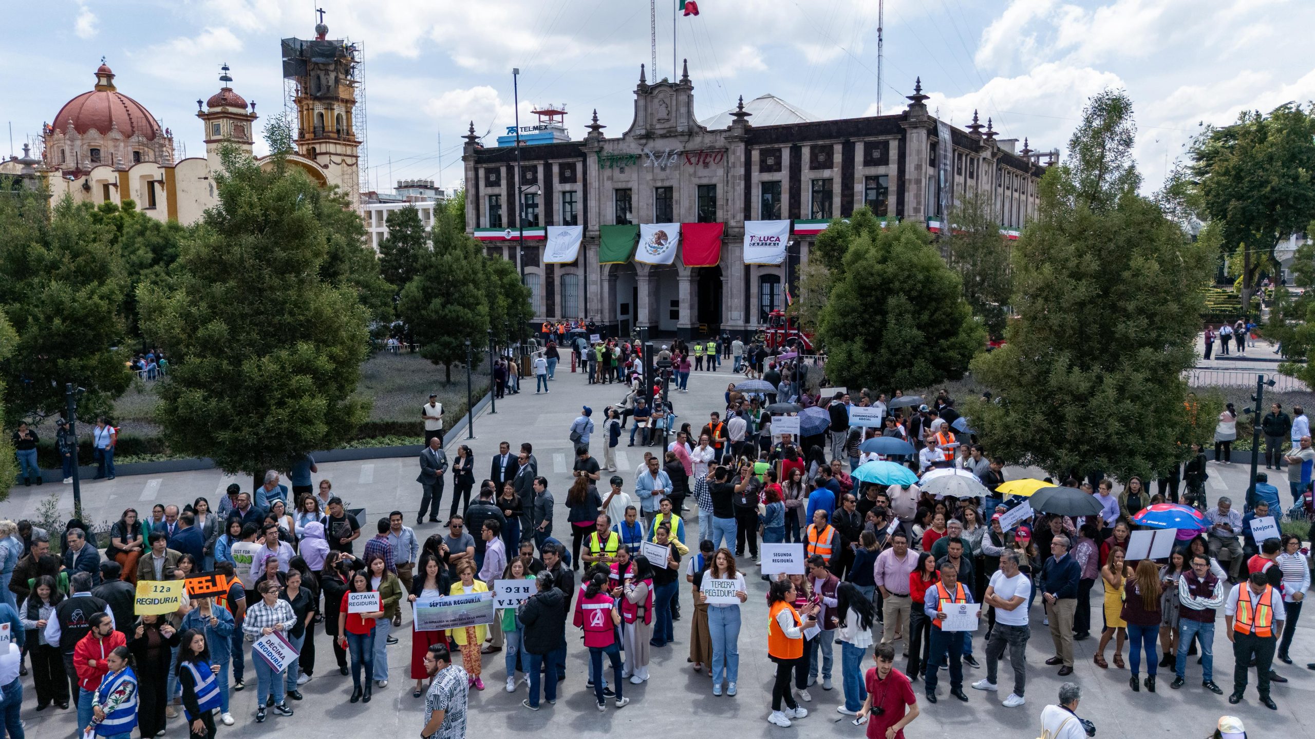 Toluca participa en el Segundo Simulacro Nacional 2025