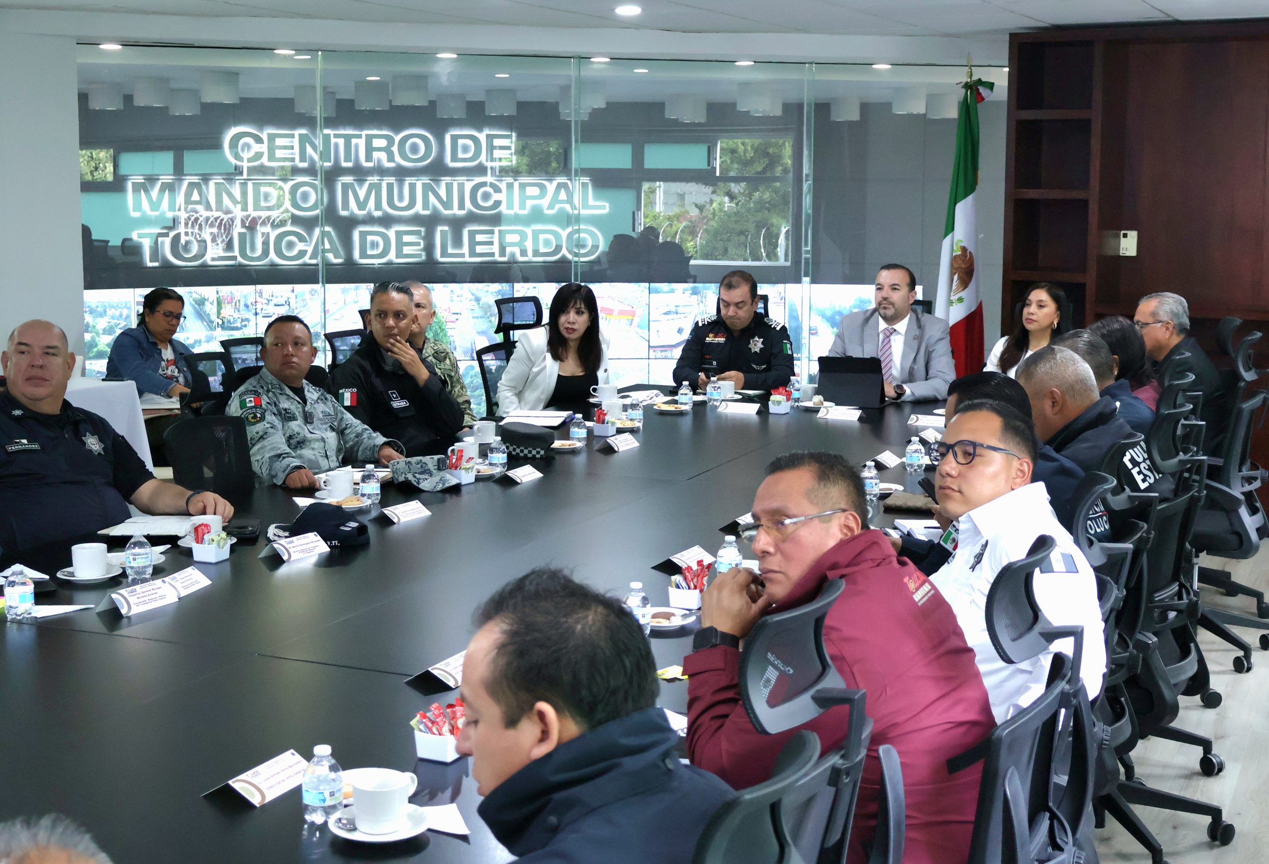 Toluca Refuerza Coordinación para Combatir Delitos de Alto Impacto