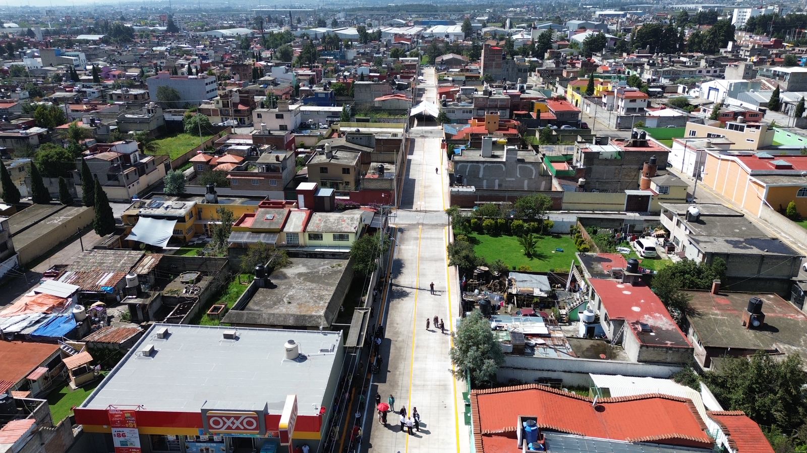 Mejoran conectividad en Zinacantepec