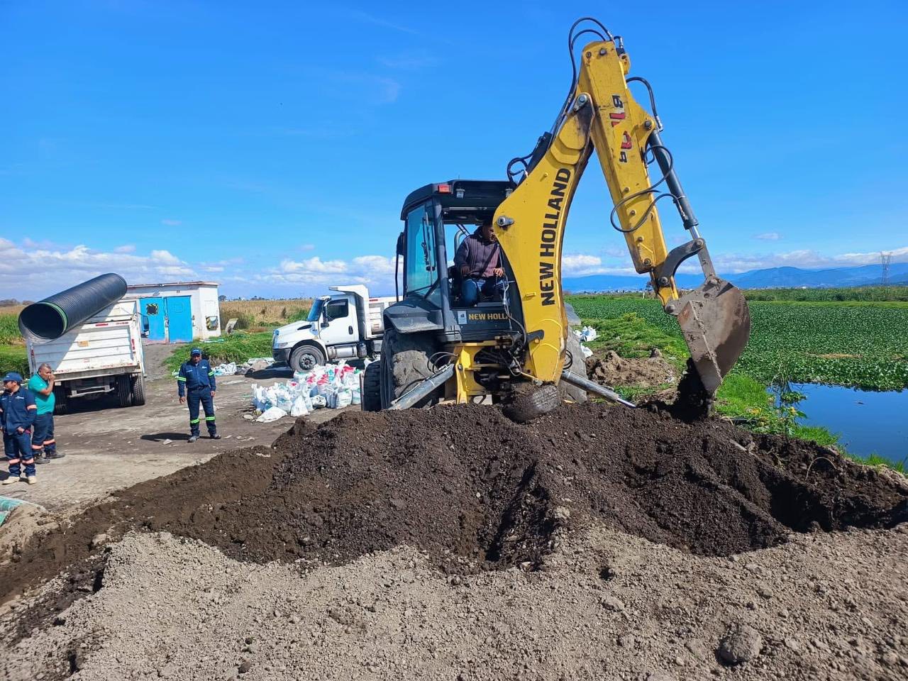 Metepec confirma que continúan los trabajos en San Lucas Tunco