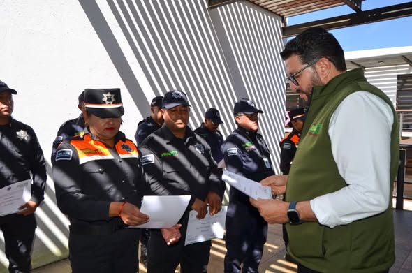 Alcalde de Almoloya de Juárez supervisa estrategia de seguridad