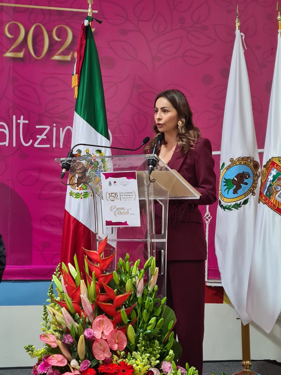 Mexicaltzingo celebra su 156 aniversario con unidad e identidad