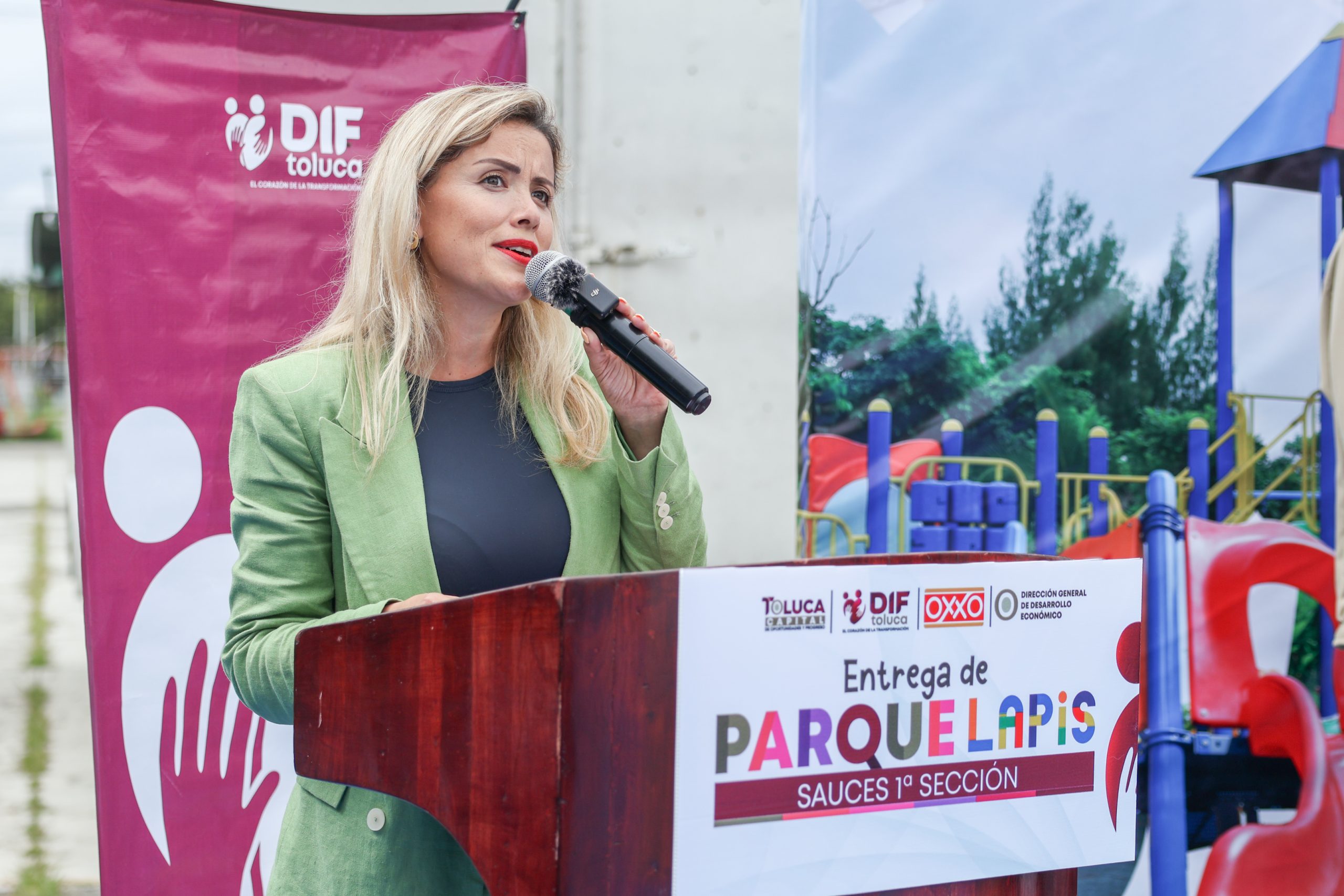 Inauguran en Toluca el Parque LAPIS en Sauces