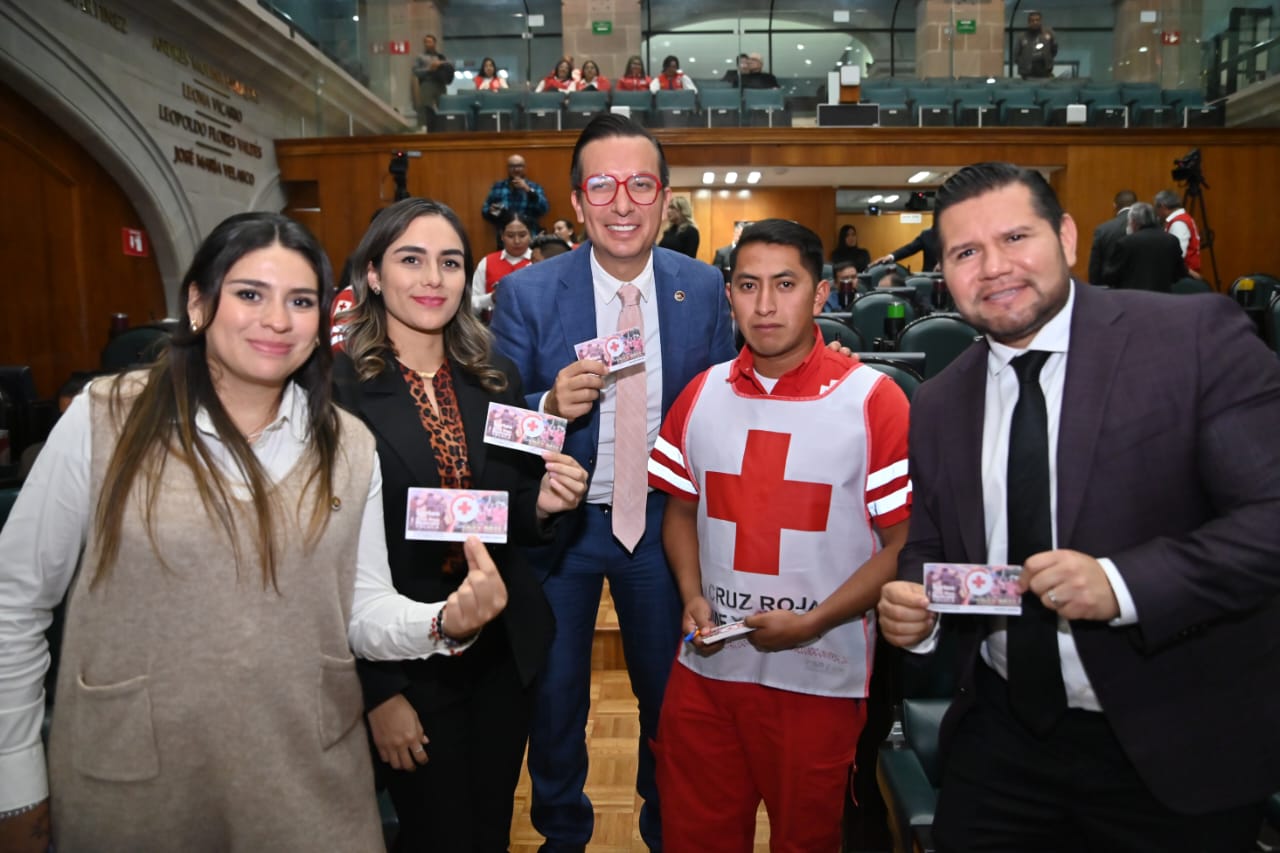 Diputados respaldan a Cruz Roja en proyecto para nuevo hospital en Metepec
