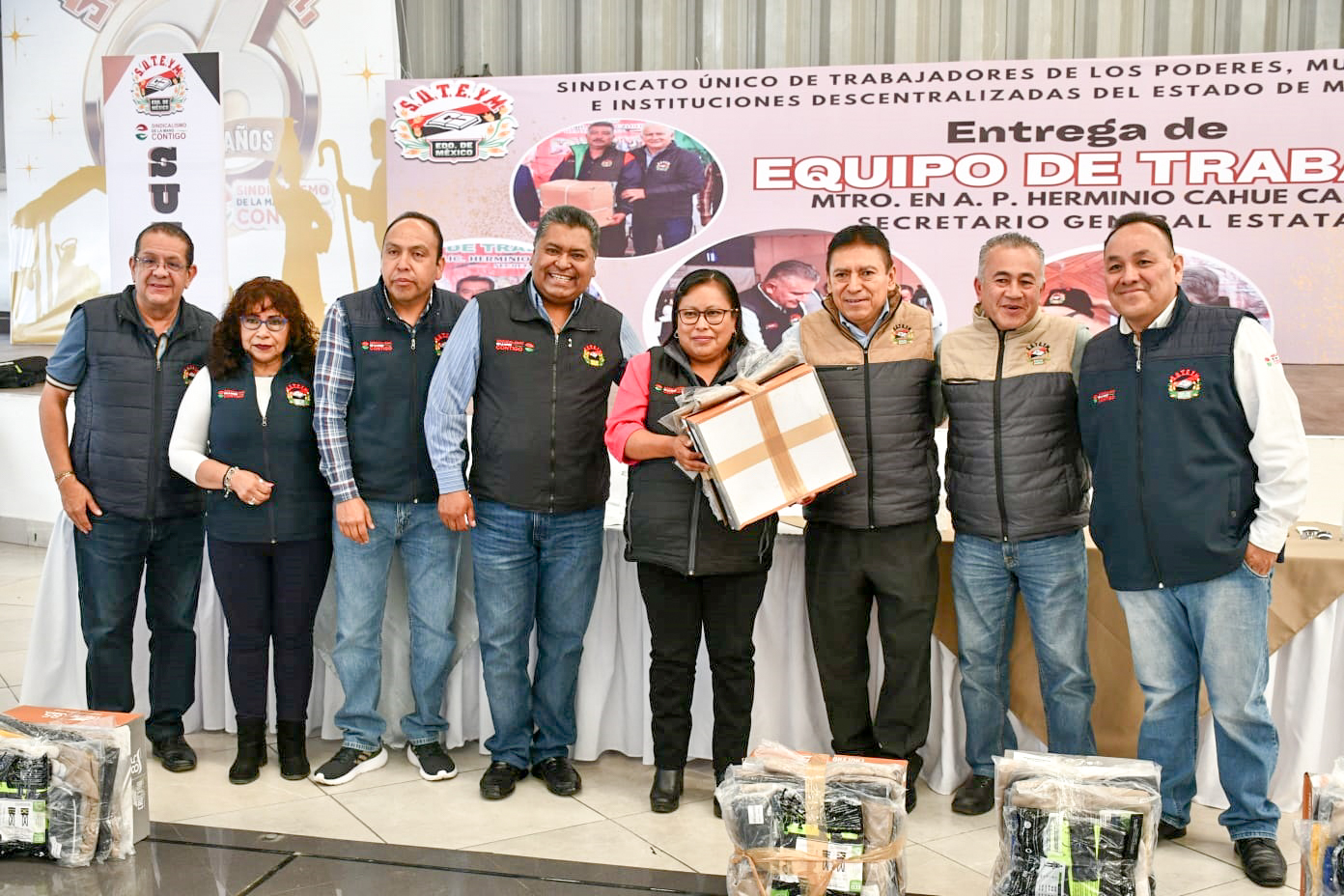 Suteym entrega equipo de trabajo a 21 delegaciones