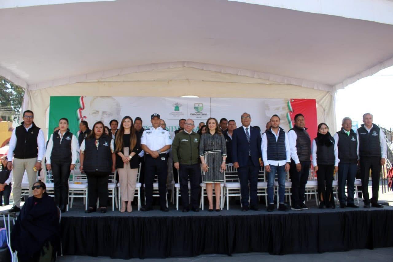 Conmemoración de la Revolución Mexicana en Zinacantepec