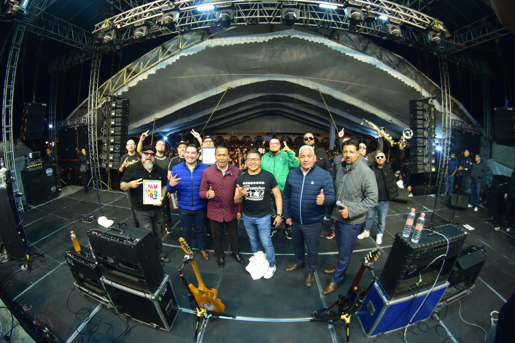 Reconoce Atlacomulco a El Gran Silencio durante festival cultural