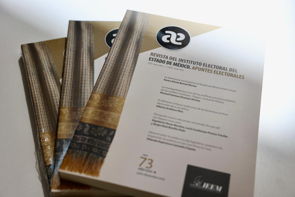 Nueva edición de Apuntes Electorales del IEEM