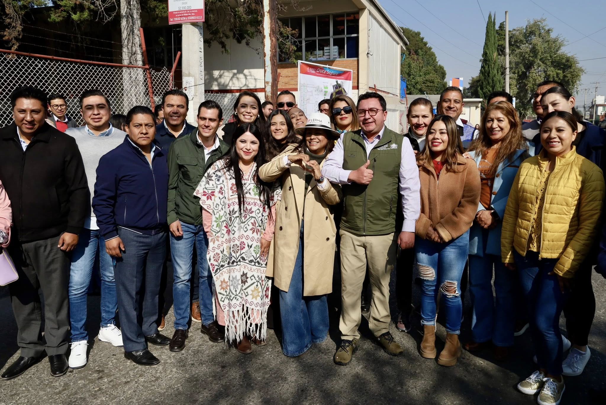 Nuevo Cruce Seguro y Paradero Sustentable refuerzan la movilidad en Lerma