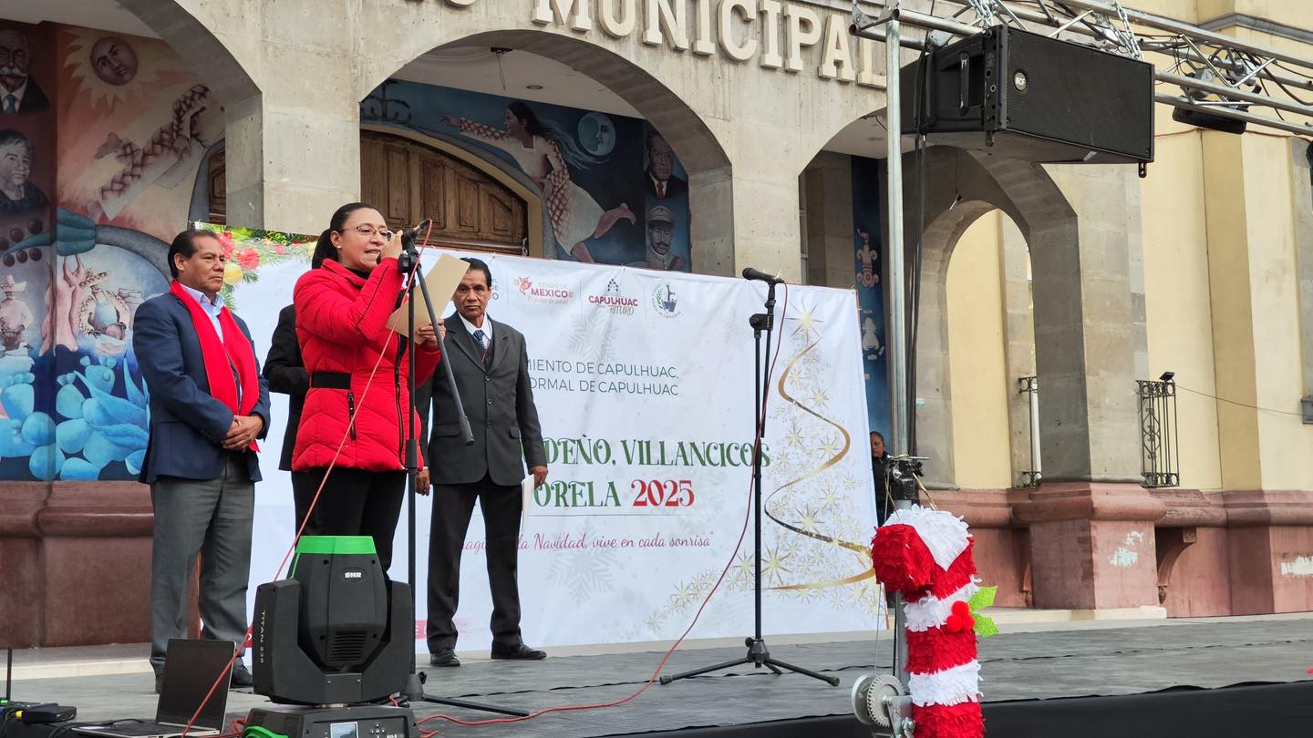 Capulhuac da inicio al Festival Navideño 2025