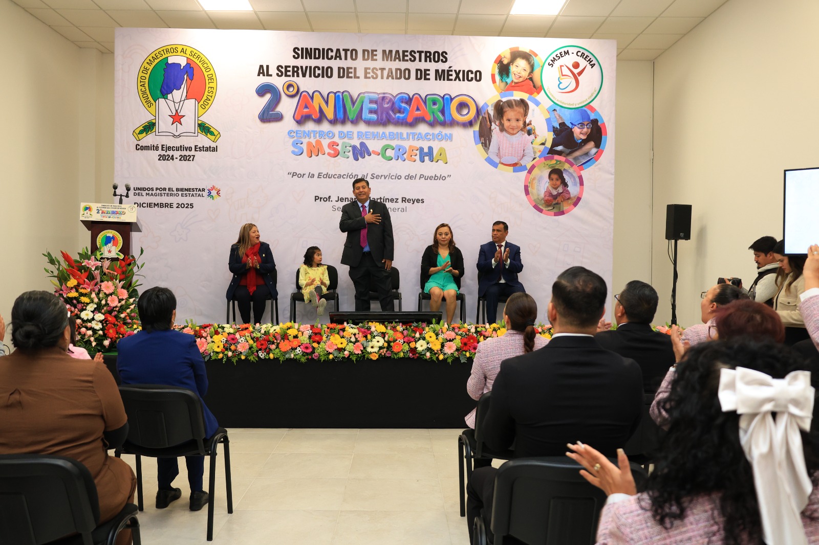Conmemora dos años del Centro de Rehabilitación SMSEM-CREHA