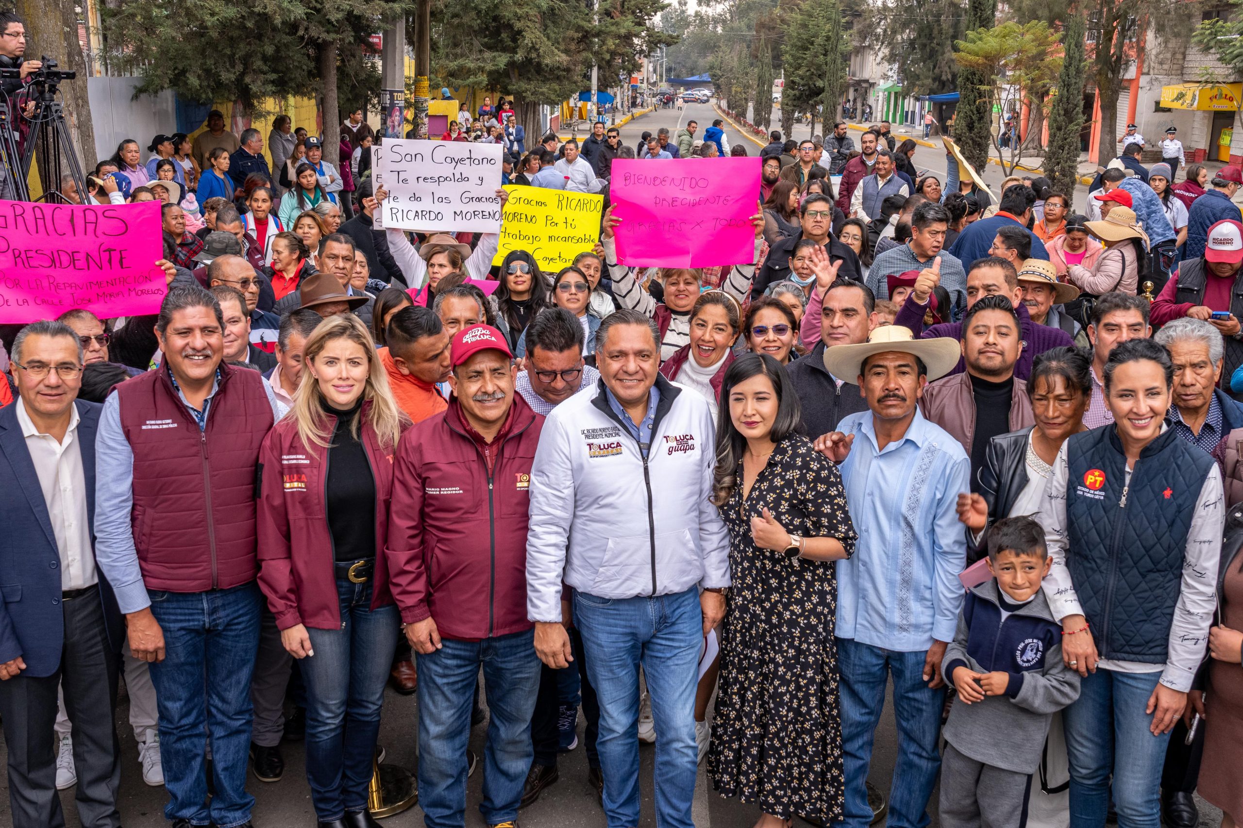Obra en San Cayetano beneficia a casi 4 mil habitantes en Toluca