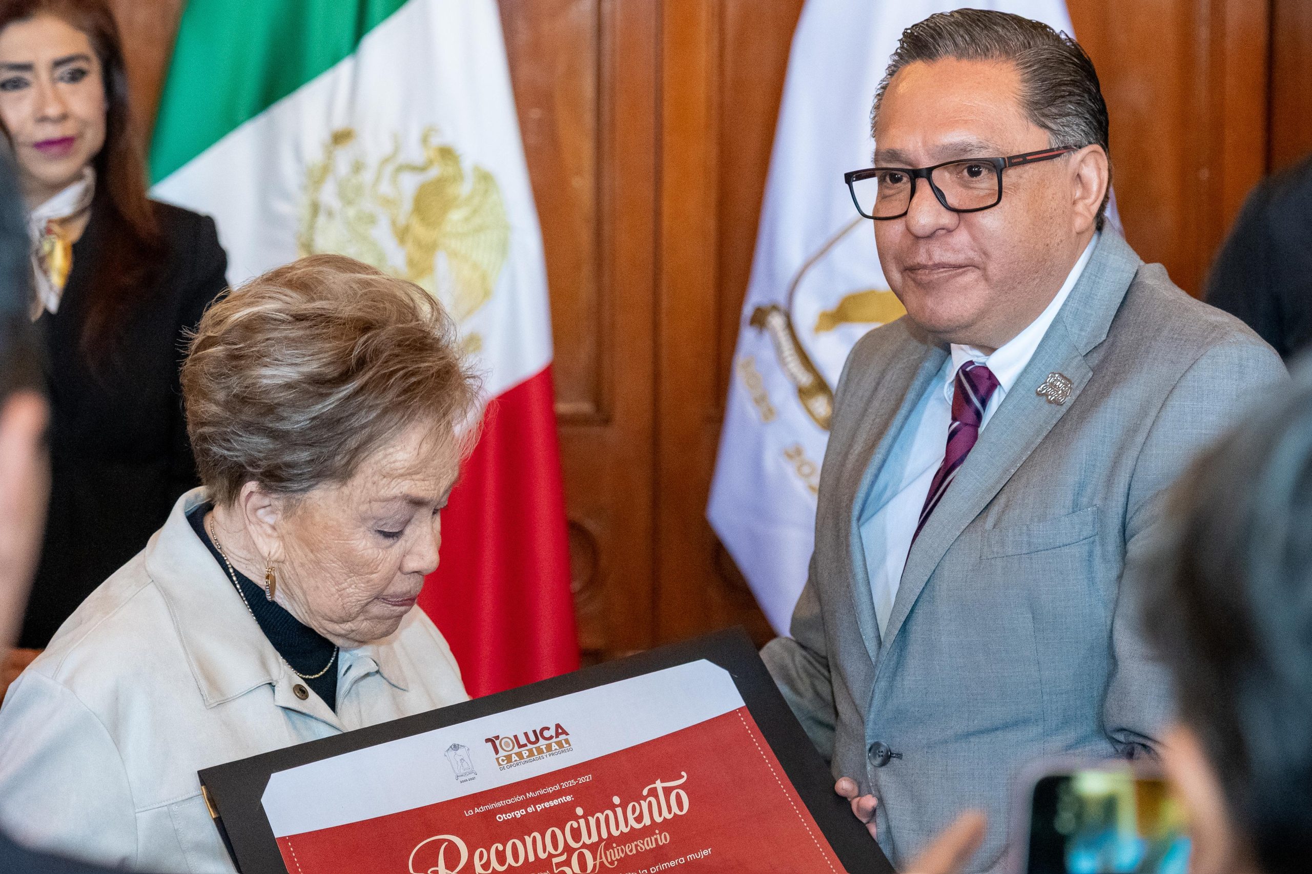 50 años del primer gobierno de Toluca encabezado por una mujer