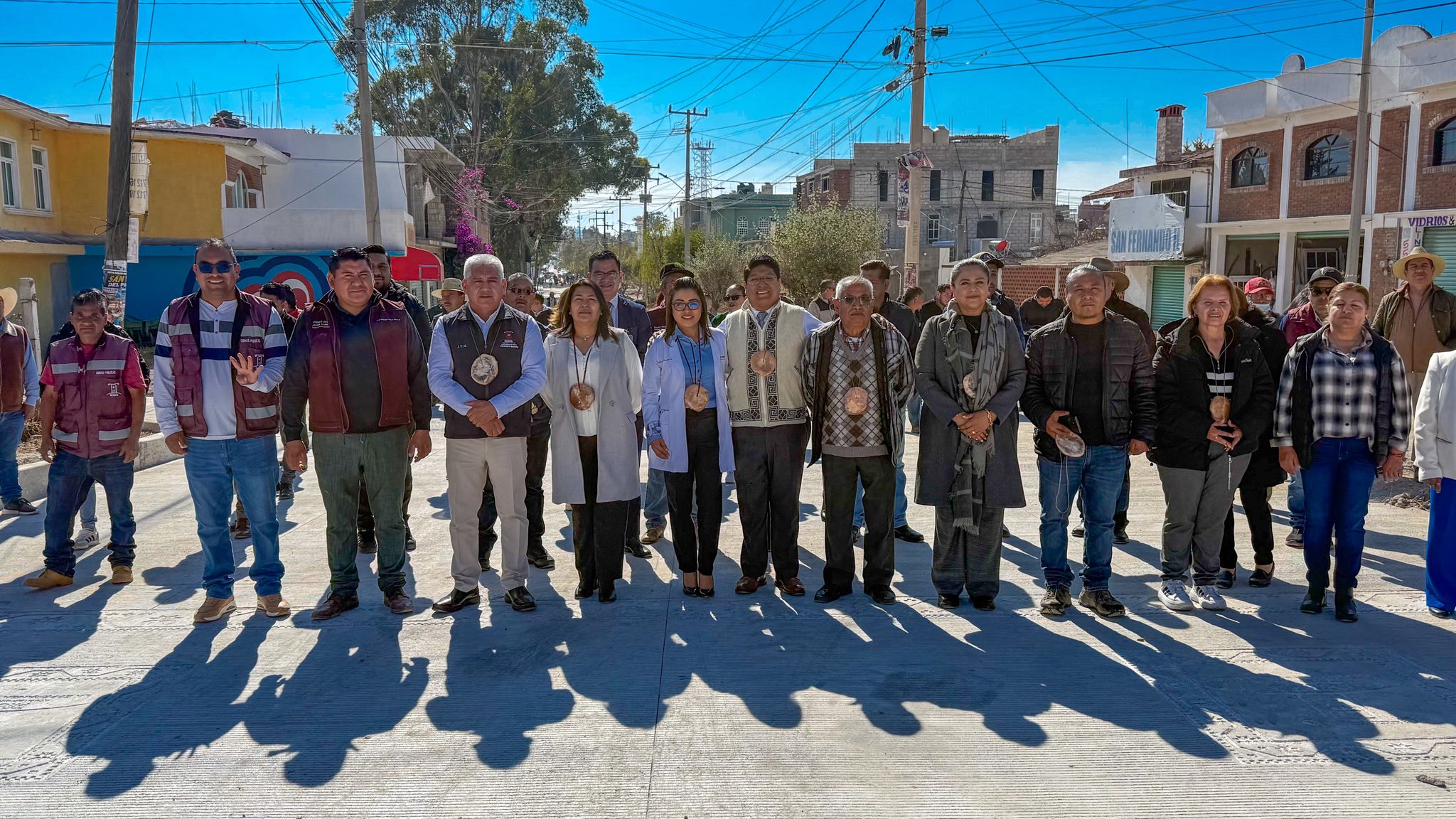 Avanza la renovación de la calle Insurgentes en San Felipe del Progreso
