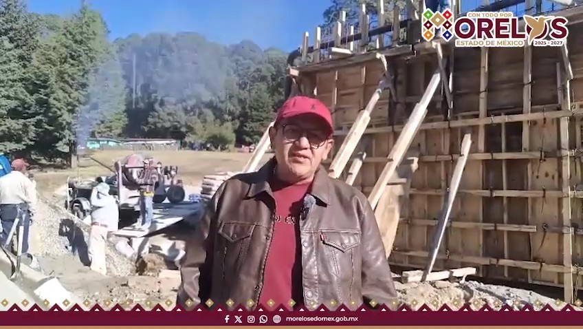 Nuevo cárcamo de agua en Morelos, Estado de México