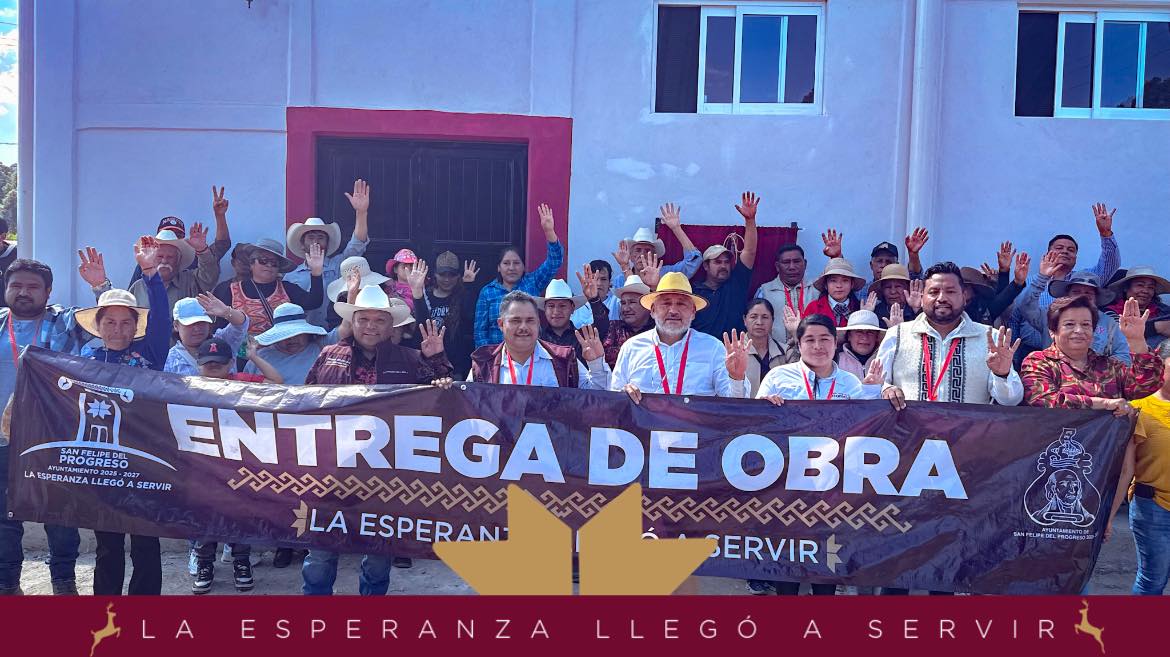 Entregan Centro de Desarrollo Comunitario en San Felipe del Progreso