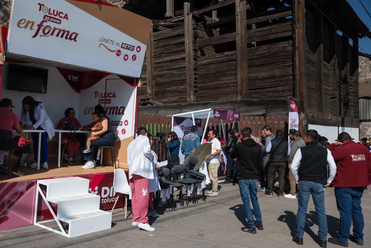 Con gran afluencia inició el reto “Toluca se Pone en Forma”