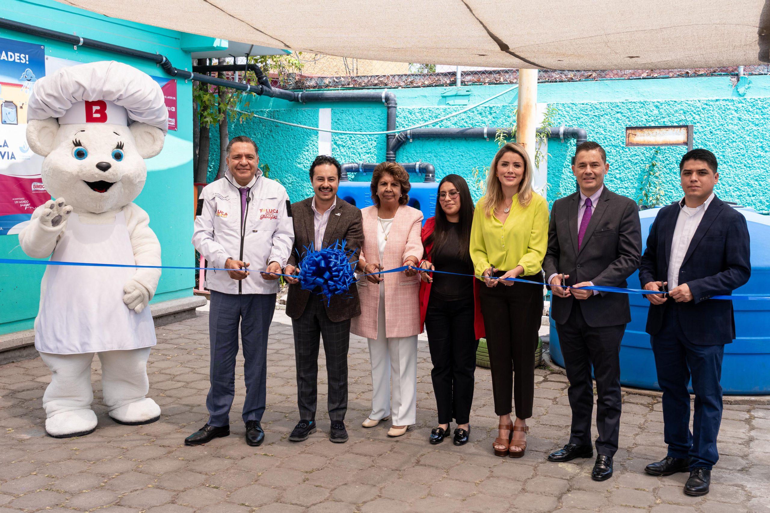 Toluca y Bimbo inauguran ‘Escuela de Lluvia’