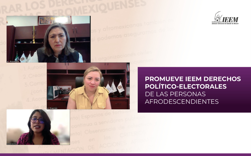 IEEM impulsa diálogo sobre derechos de personas afrodescendientes