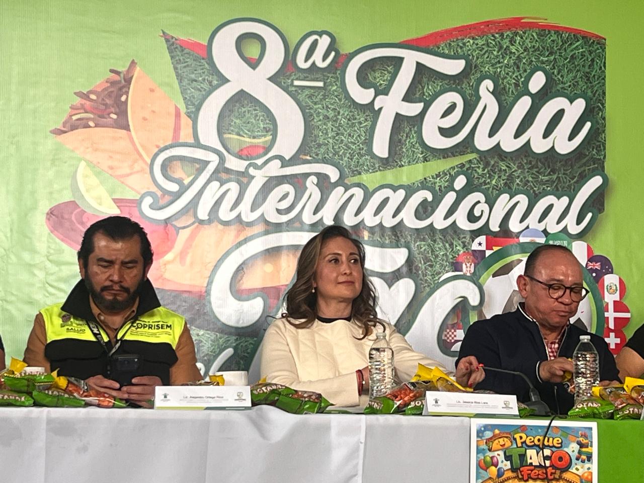 Zinacantepec se prepara para la Feria Internacional del Taco con cartelera estelar