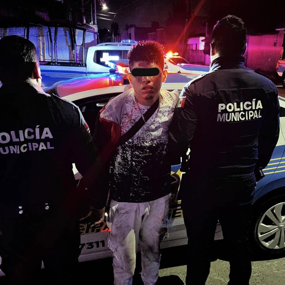 Seis detenciones en Metepec durante el arranque de marzo